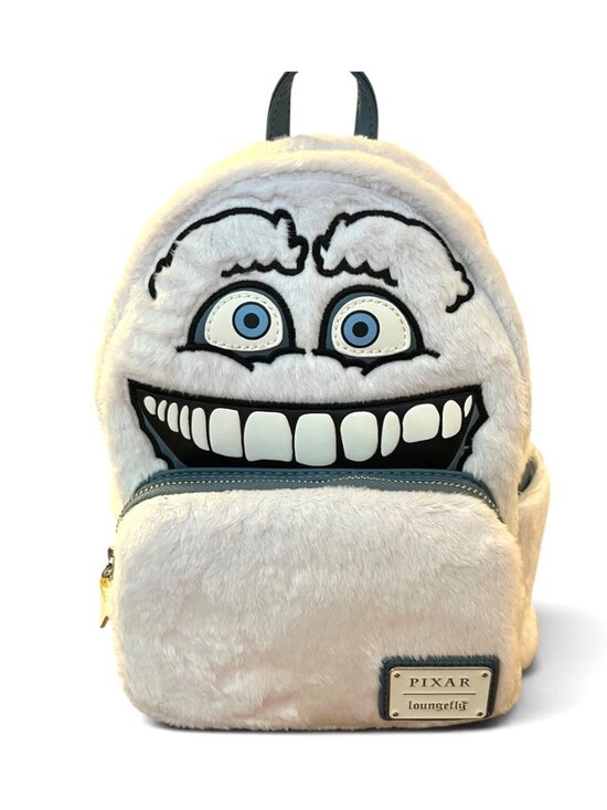 Loungefly Handbags - Loungefly Monsters Inc Abominable Snowman Yeti Faux Fur Mini Backpack NWT